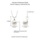 Arisha Jewels-Cultured Freshwater Pearl Solitaire Pendant Necklace
