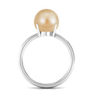 Arisha Jewels-Minimal South Sea Pearl Solitaire Ring