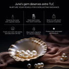 Graduated Style Freshwater Pearl Chain Bracelet Freshwater Pearl-AAA Quality - Arisha Jewels