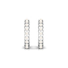 Elegant Cultured Freshwater Pearl Hoop Earrings Freshwater Pearl-AAAA Quality - Arisha Jewels