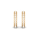 Elegant Cultured Freshwater Pearl Hoop Earrings Freshwater Pearl-AAAA Quality - Arisha Jewels
